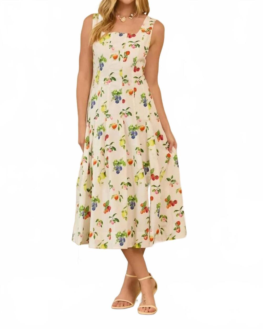 NEW SKIES ARE BLUE rosalie dress in multi